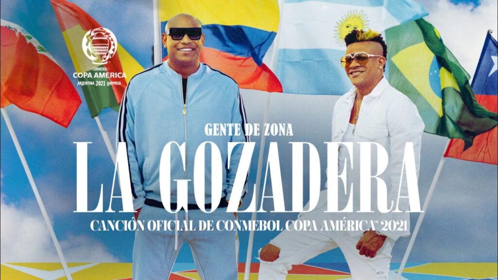 La Gozadera de Gente de Zona y Marc Anthony fue recreada y es la canción de la Copa América 2021