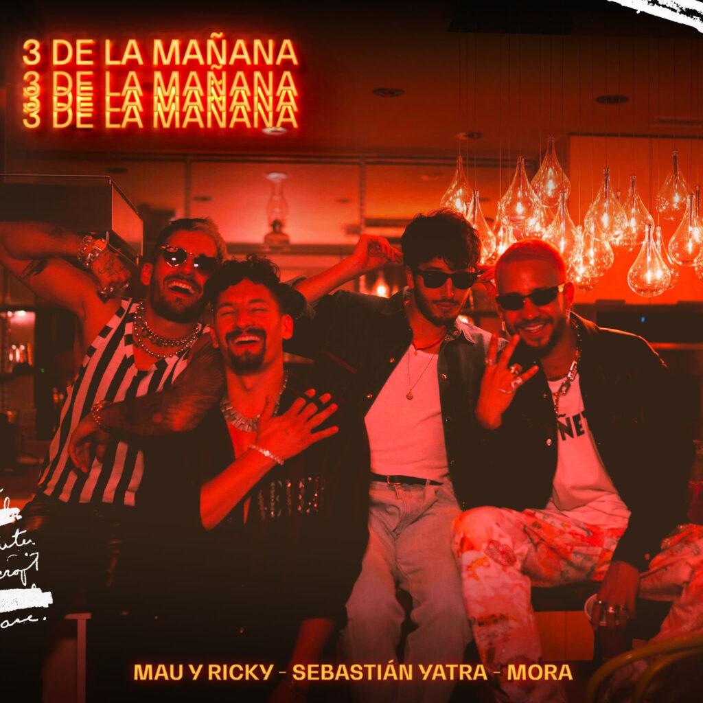 MAU Y RICKY presentan 3 DE LA MAÑANA junto a SEBASTIÁN YATRA y MORA